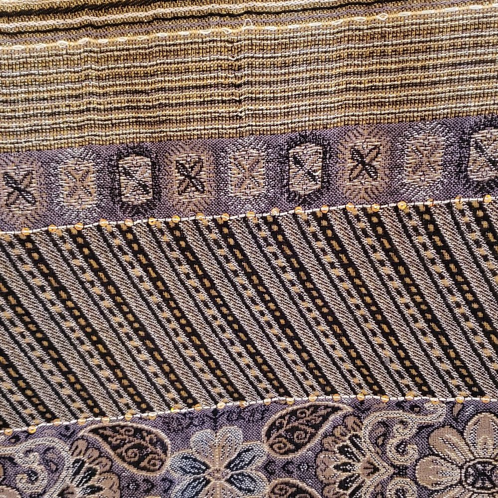 Multicolor Cejon Scarf/Wrap - Picture 4 of 5